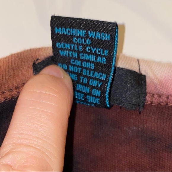 3/10 Tie Dye Rock & Roll Tank Top 3X Brown Black - Picture 4 of 4